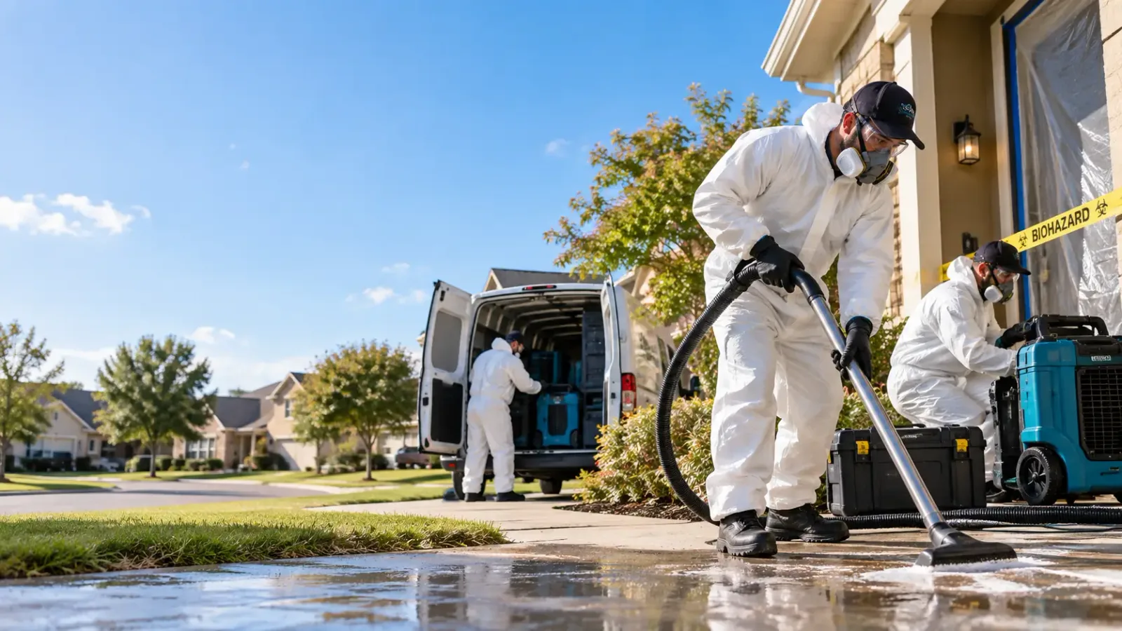 Biohazard Cleanup in California